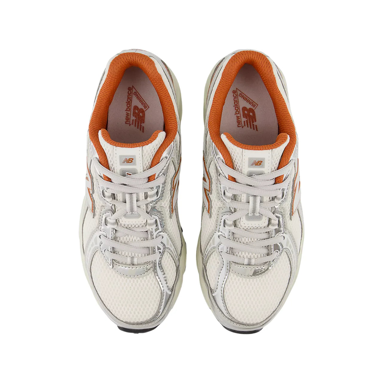 New Balance sneakers 740 unisex bambino argento arancio G740 4O9 NEW BALANCE