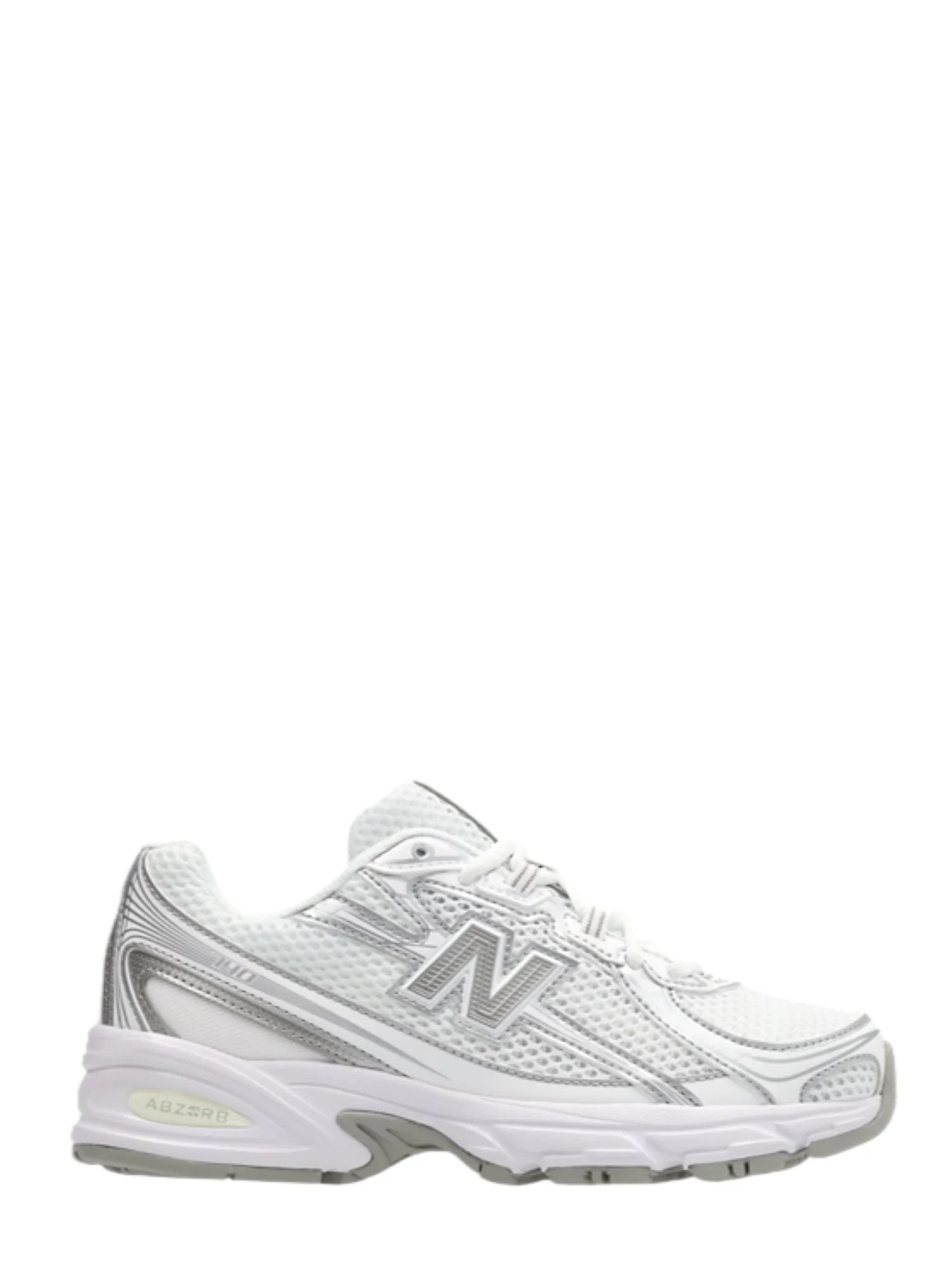 New Balance sneakers 740 unisex bambino bianco argento GR740 WM NEW BALANCE