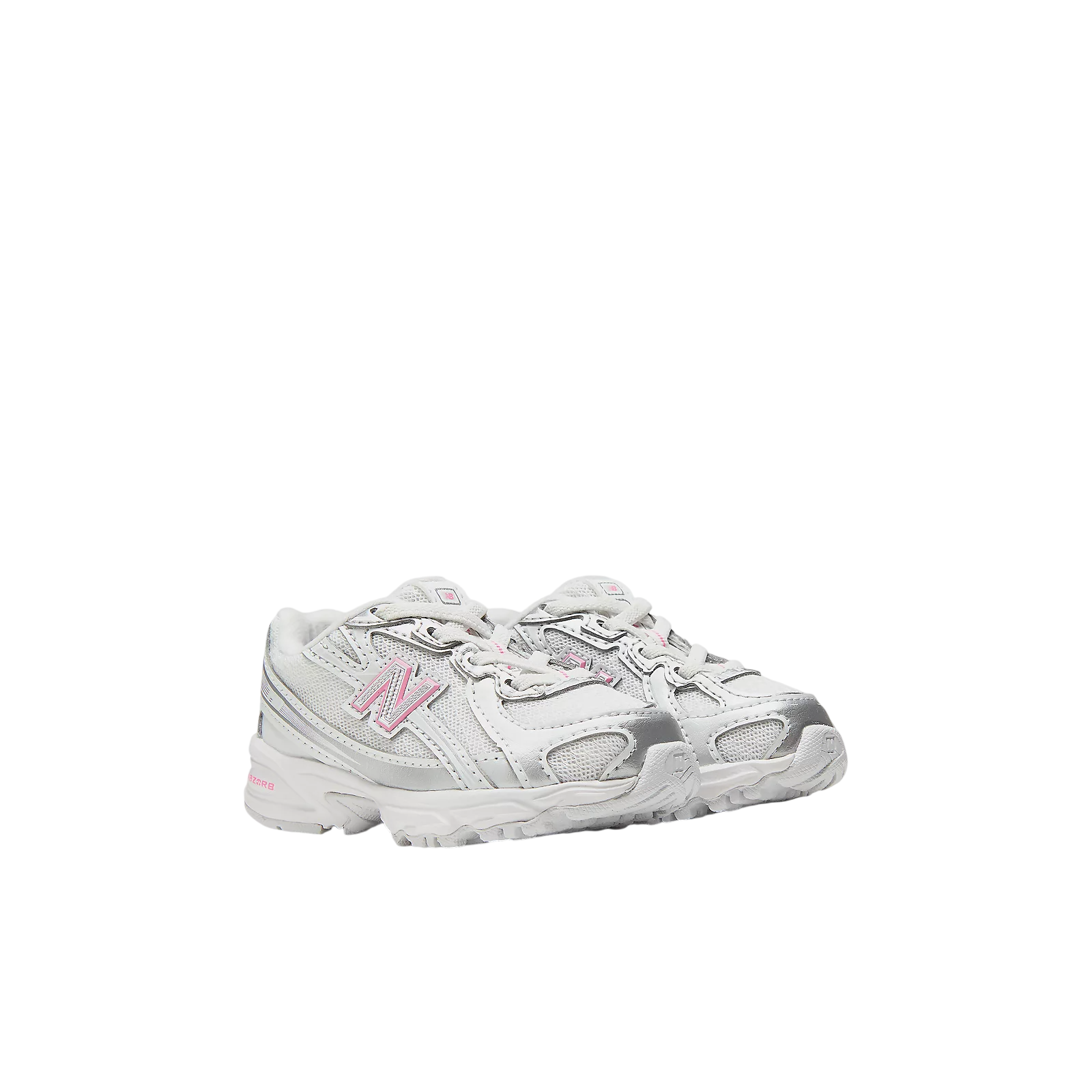 New Balance sneakers bambina 740 in mesh ed ecopelle argento rosa I740 67N NEW BALANCE