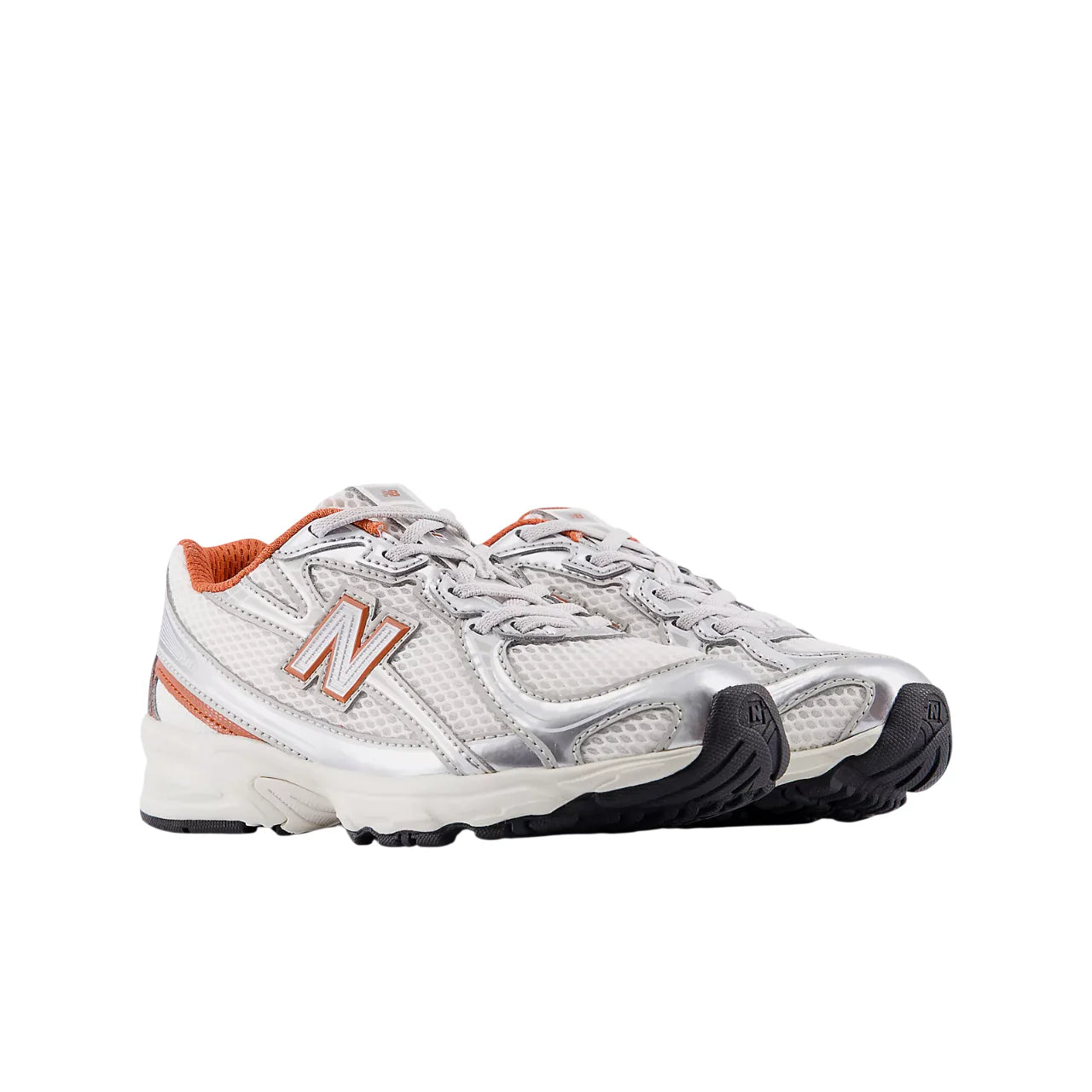 New Balance sneakers 740 unisex bambino panna arancio P740 32G NEW BALANCE