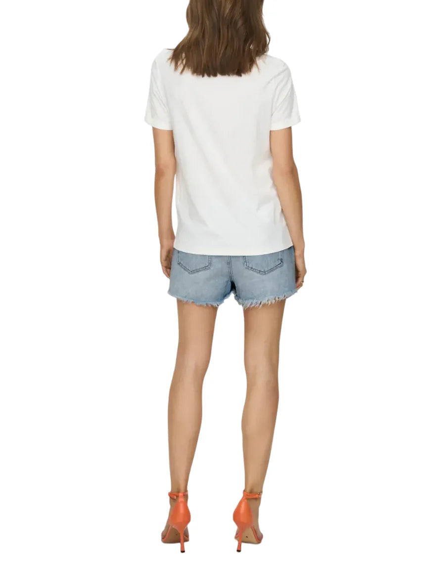ONLY Shorts Donna AZZURRO 15256232 LIGHT BLUE DENIM ONLY