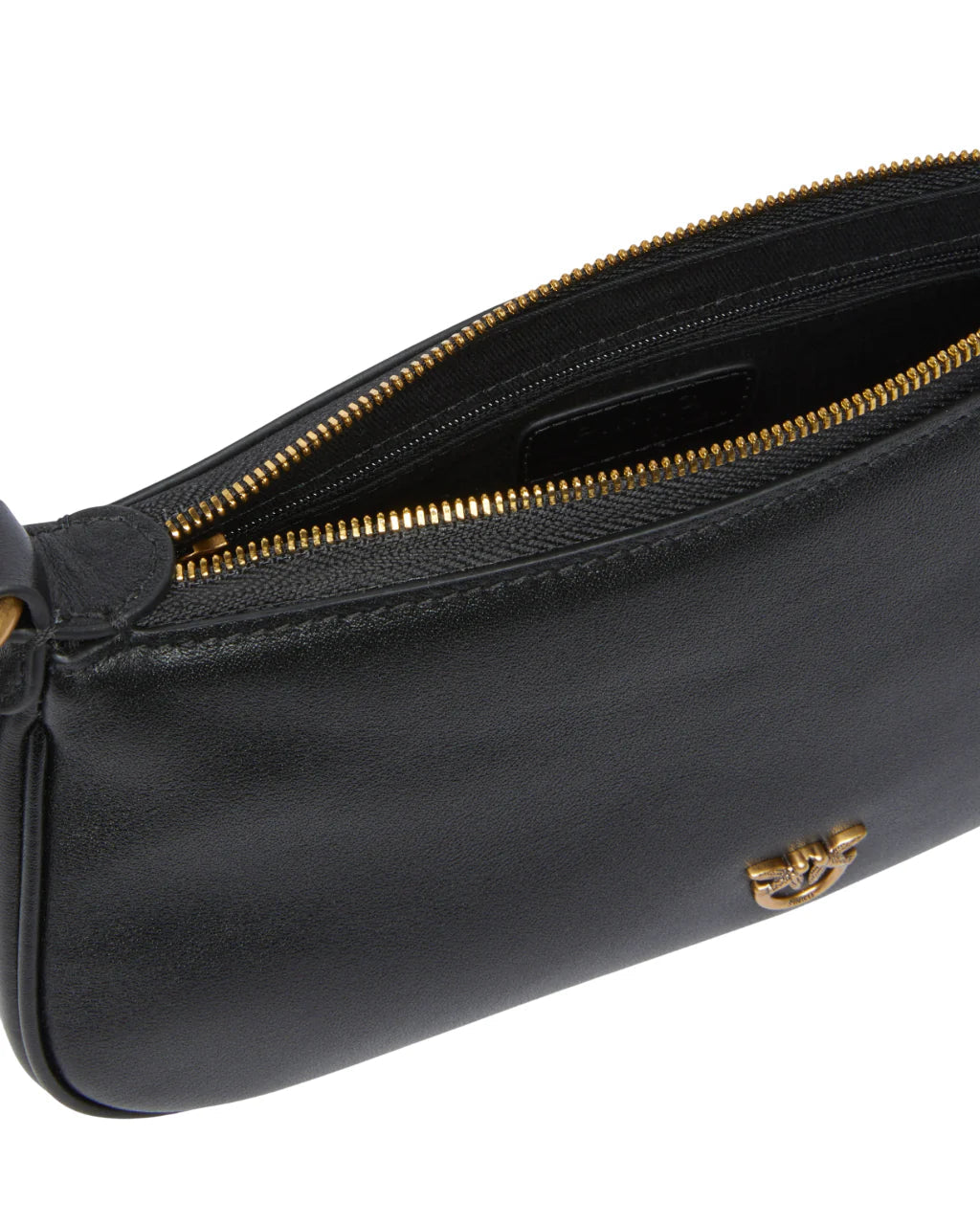 Pinko borsa a tracolla Half Moon nero oro 105069-A0QO Z99Q PINKO