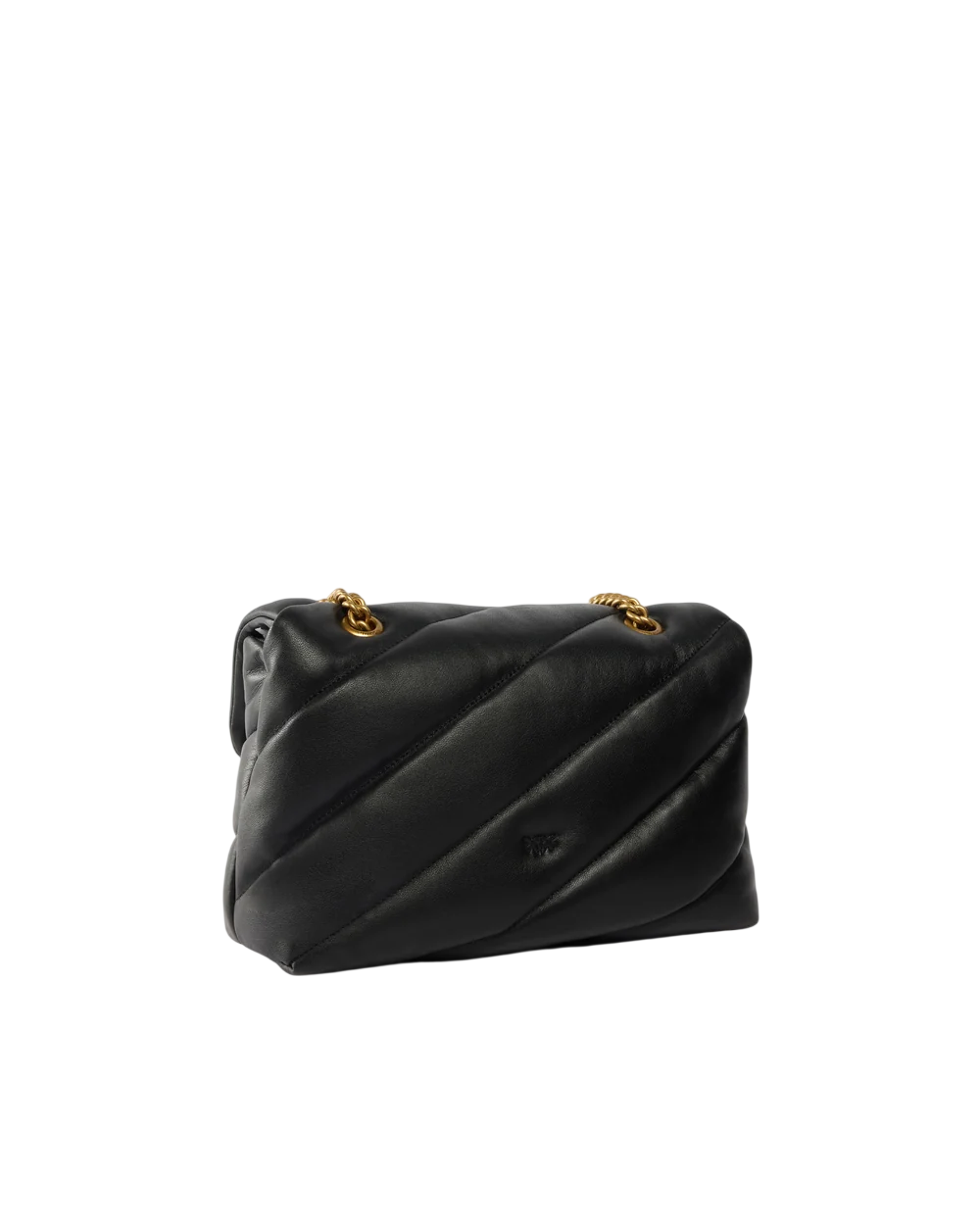 Pinko borsa Love Bag Puff Classic New Buckle nero oro 107057-A0F2 Z99Q PINKO