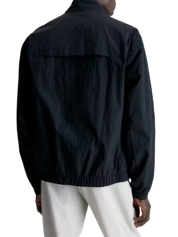 Calvin Klein giubbino leggero in nylon increspato nero K10K111441 BEH Calvin Klein