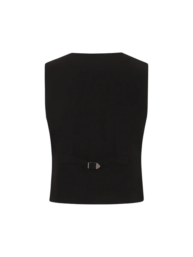 John Richmond gilet doppiopetto Umben nero RBP25220GT BLACK John RICHMOND
