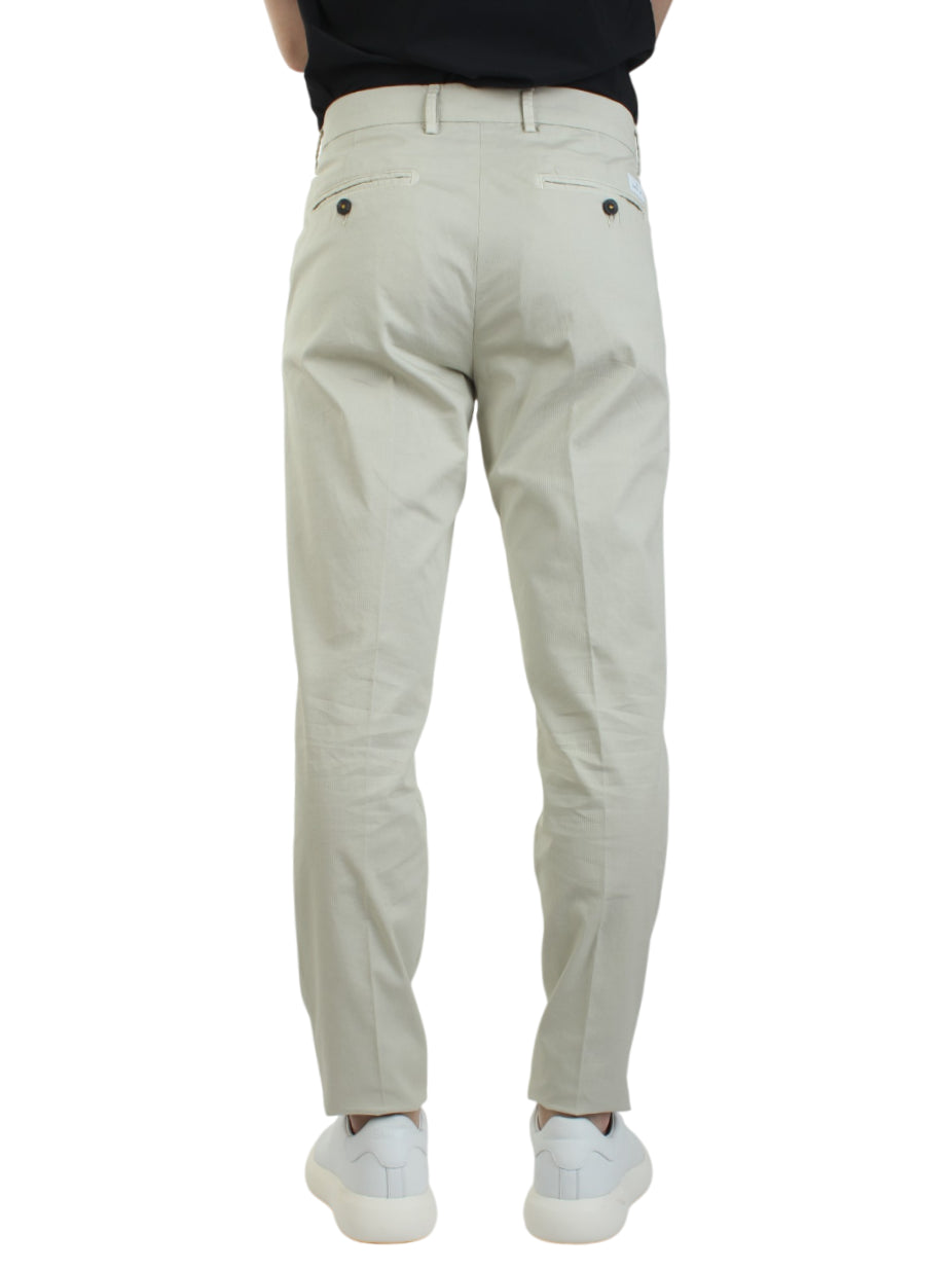 Manuel Ritz pantaloni slim fit con pinces beige 3832P1428TC-253076 23 MANUEL RITZ