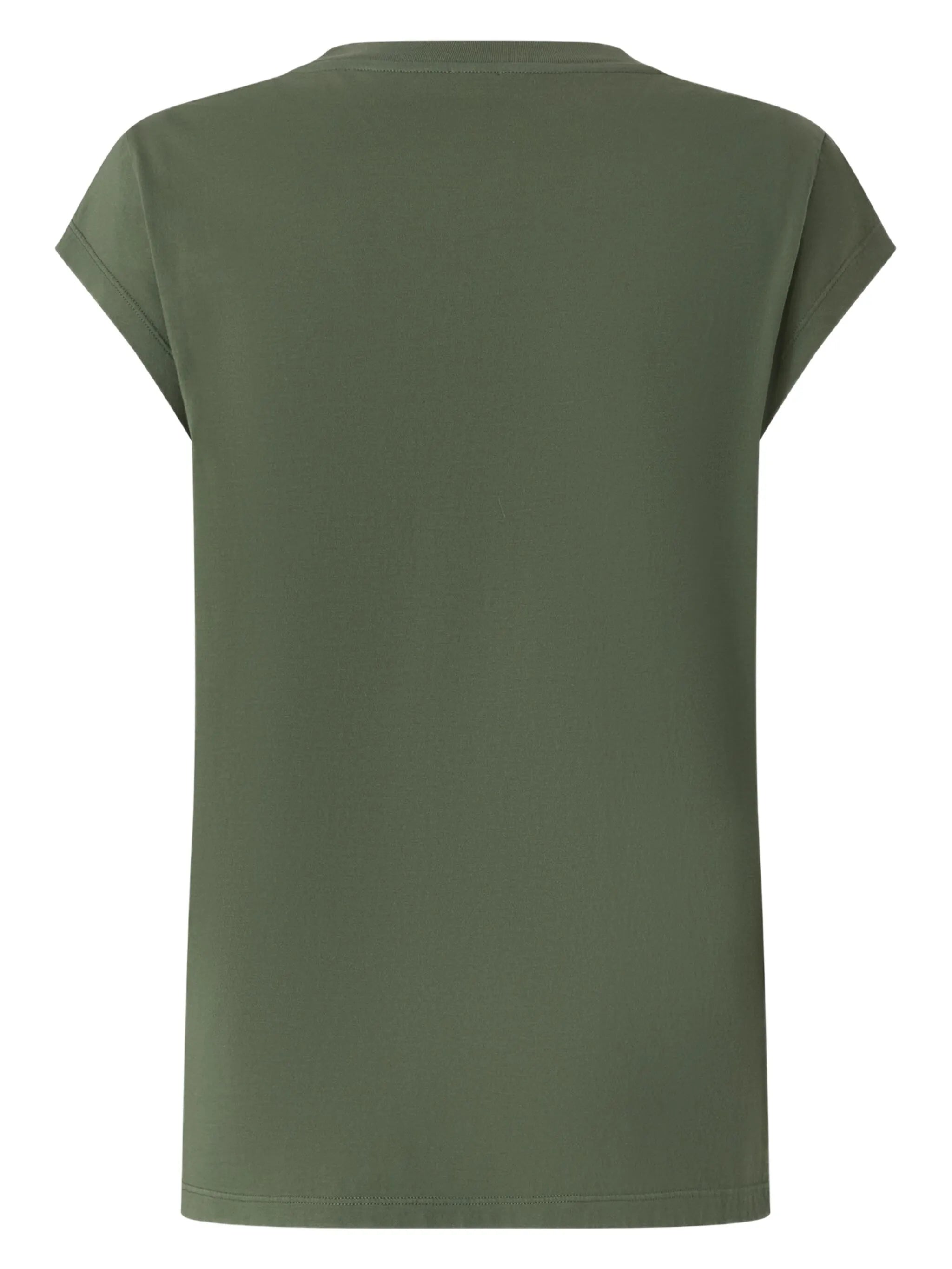Pinko T-shirt Marrakech manica corta con logo verde militare 104603-A2D1 V49 PINKO