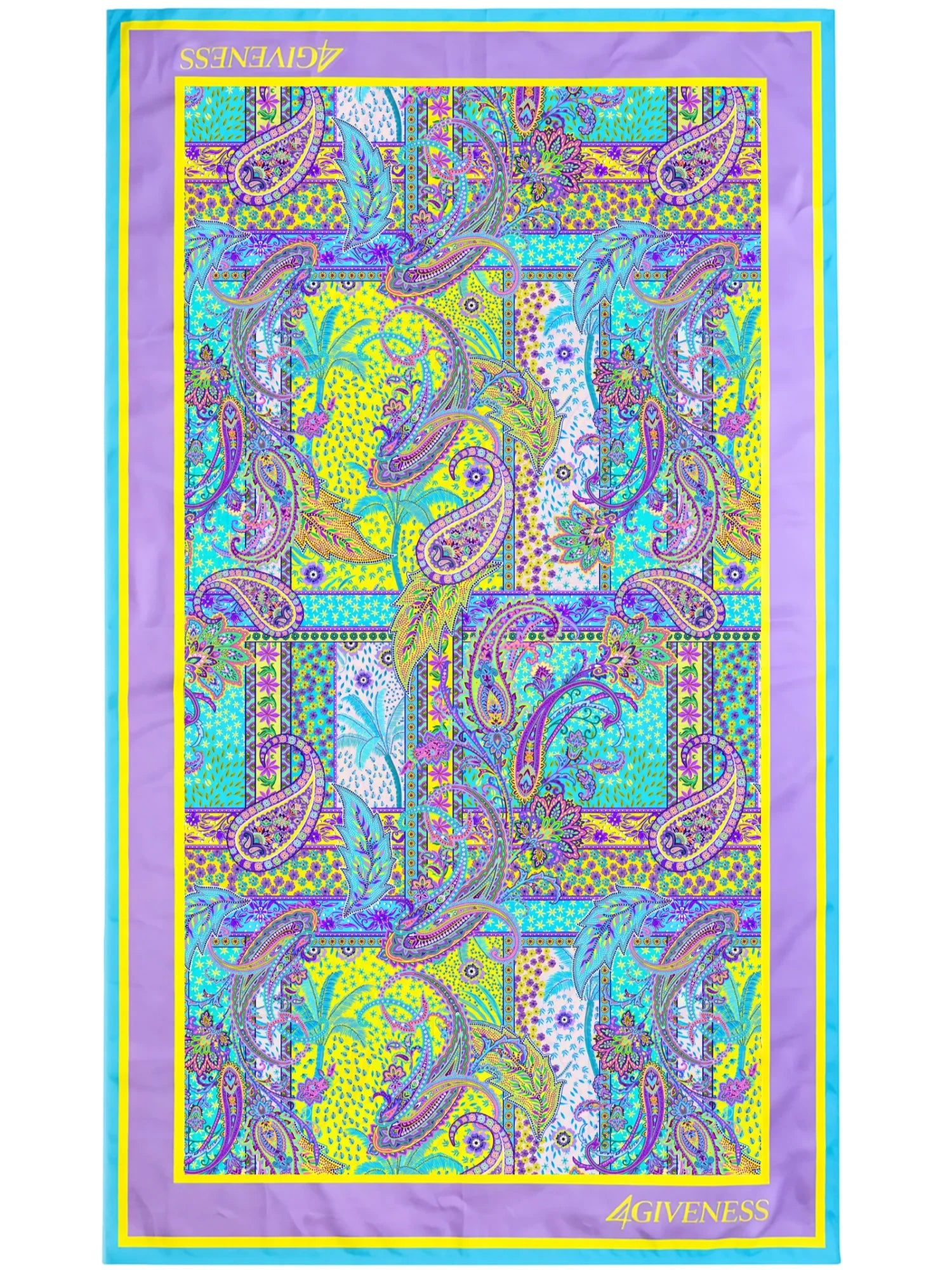 4giveness telo mare in microfibra fantasia Pastel Cashmere multicolor 126WACTE6181 200 4Giveness