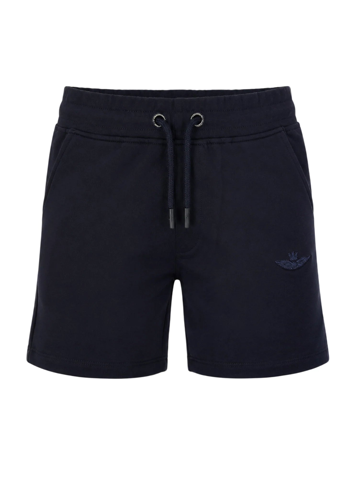 Aeronautica Militare bermuda bambino con logo ricamato blu 261BE0016A BLU AERONAUTICA MILITARE