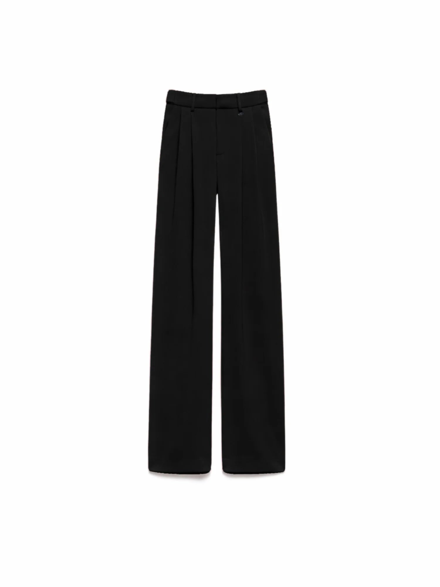 Aniye By pantaloni palazzo Bella con pinces nero 185003 00336 ANIYE BY
