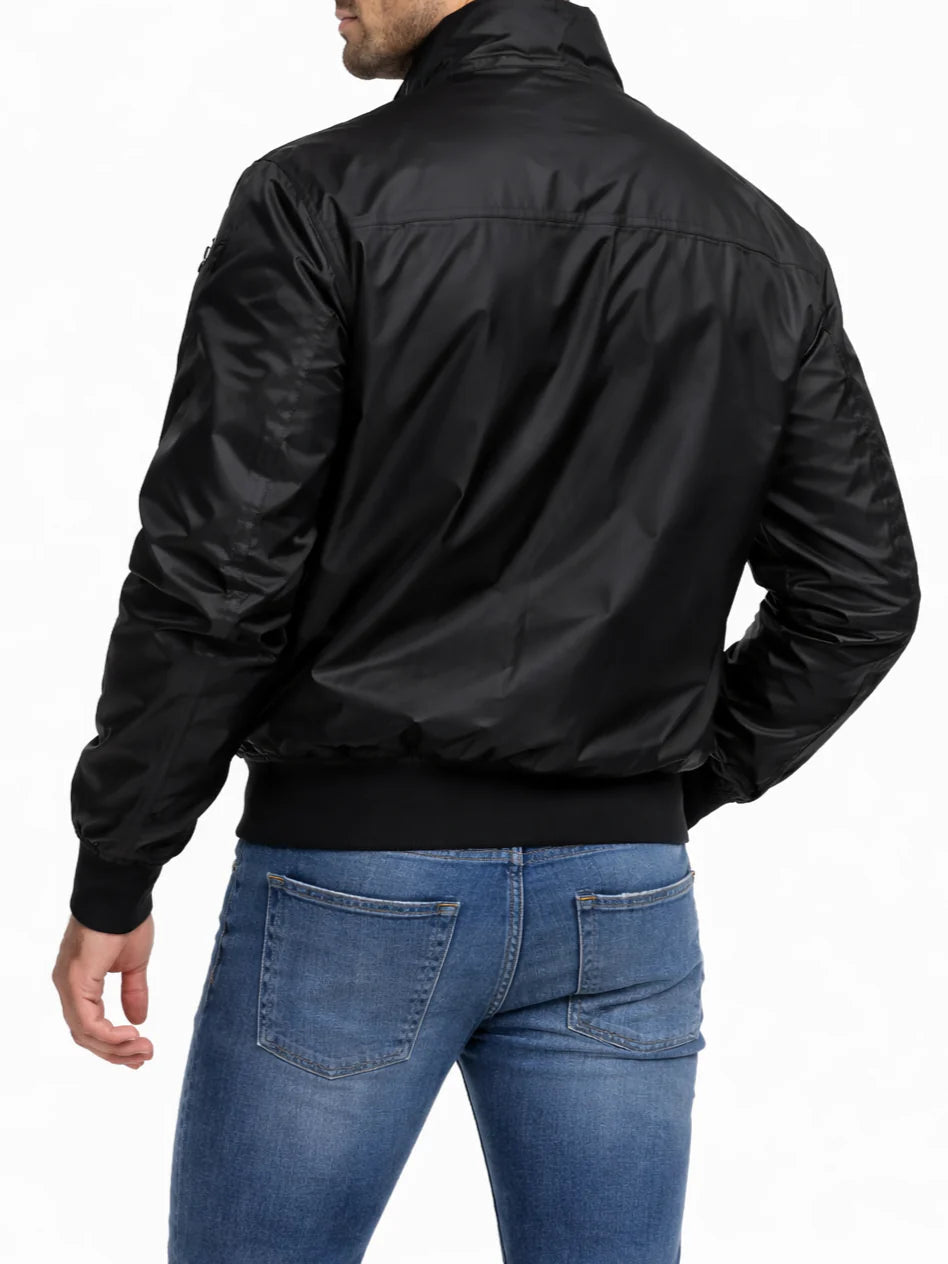 Blauer giubbino uomo Duxbury in nylon nero 26SBLUC11028-007462 999 BLAUER