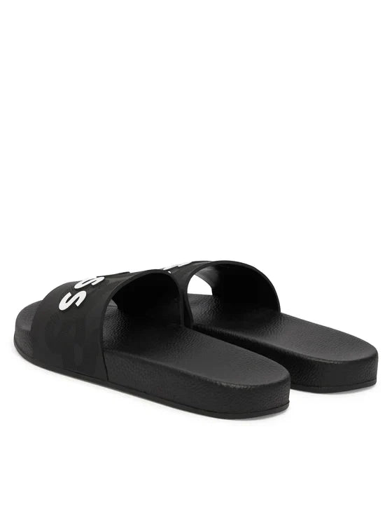 Boss ciabatte bambino con logo nero J52669 NERO BOSS