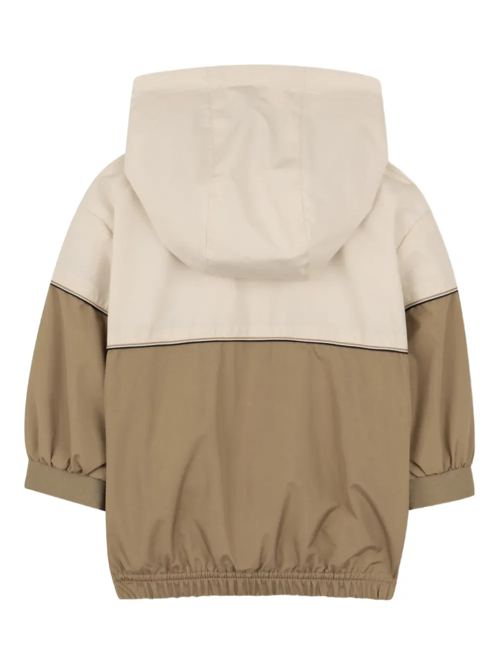 Boss giubbino leggero neonato con cappuccio beige panna J52860 BEIGE SCURO BOSS