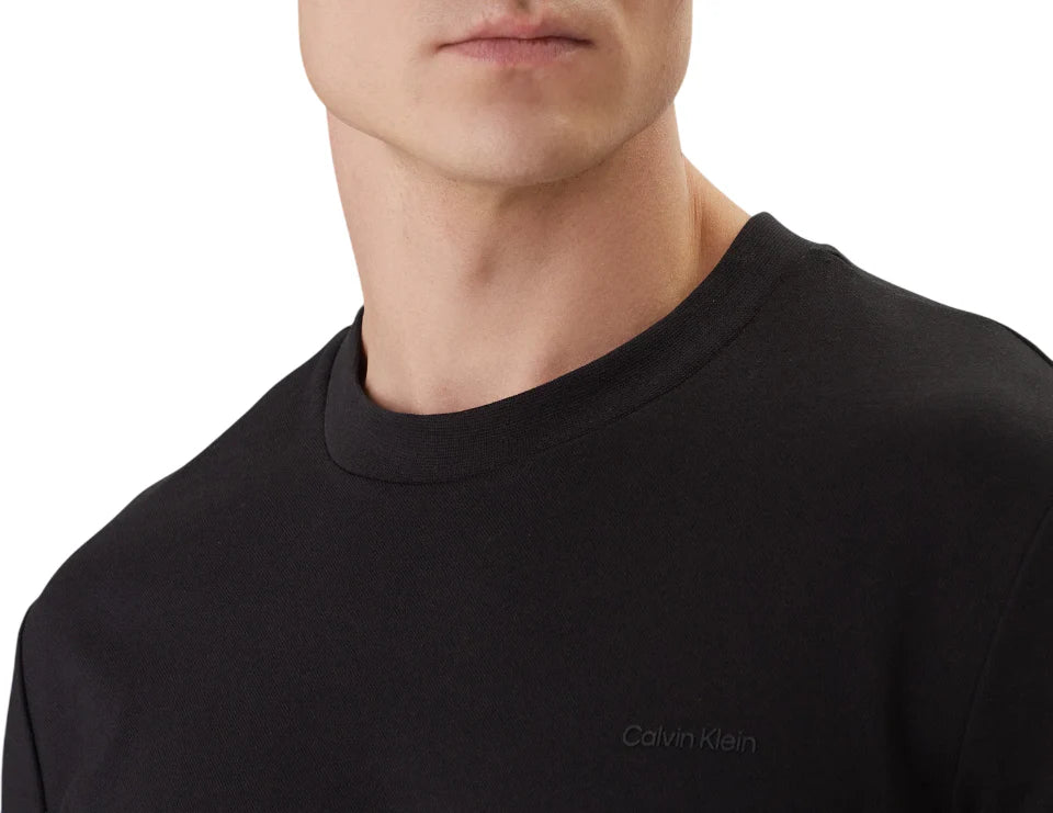 Calvin Klein T-shirt uomo maniche corte con logo nero LV04LF209G UB1 Calvin Klein