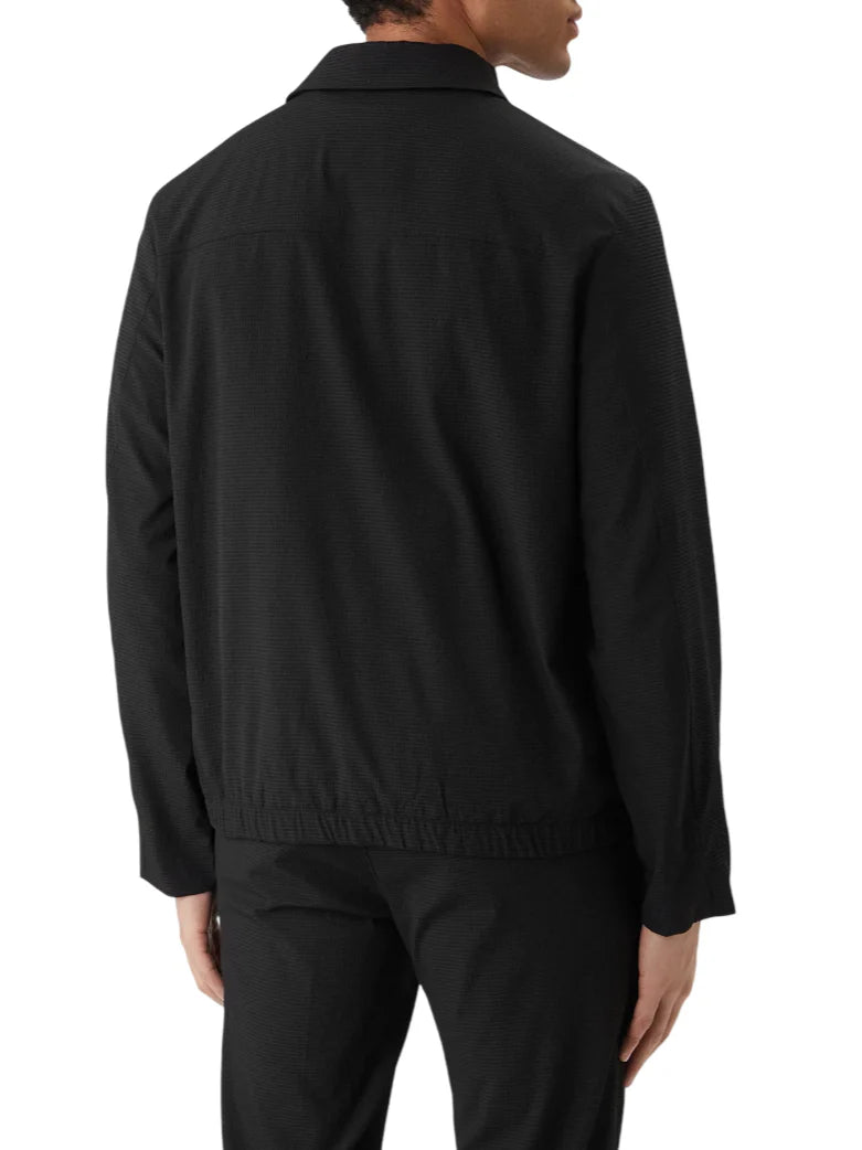 Calvin Klein giubbino leggero uomo con tasconi nero LV04LF424G UB1 Calvin Klein