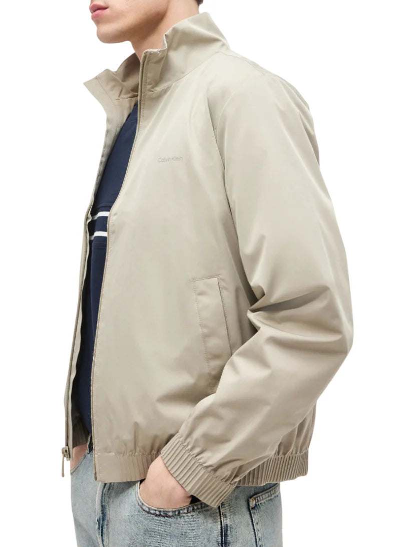 Calvin Klein giubbino leggero impermeabile uomo tortora LV04LF515G RAK Calvin Klein