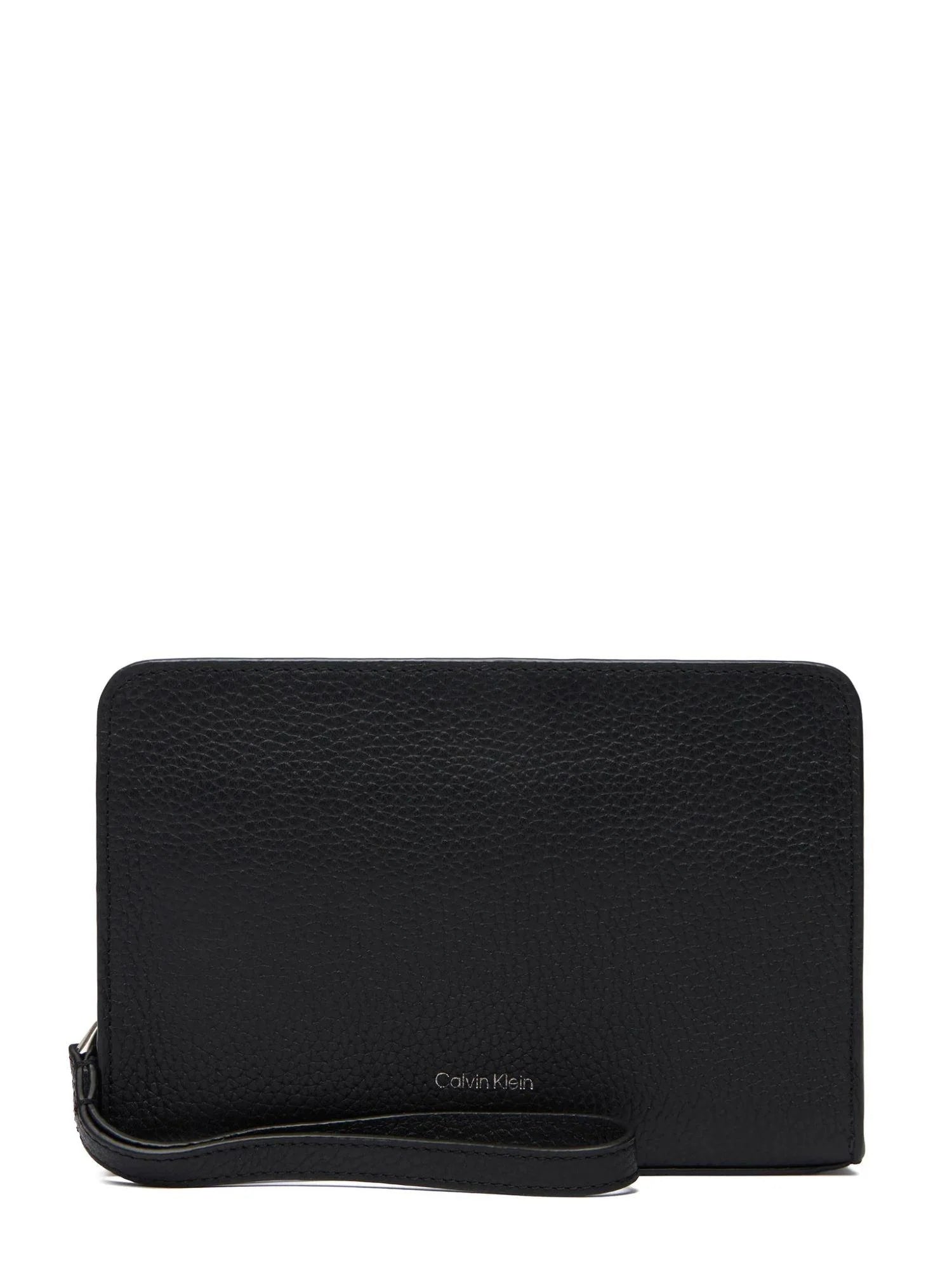 Calvin Klein pochette uomo in ecopelle martellata nero LV04D1153G UB1 Calvin Klein Accessori
