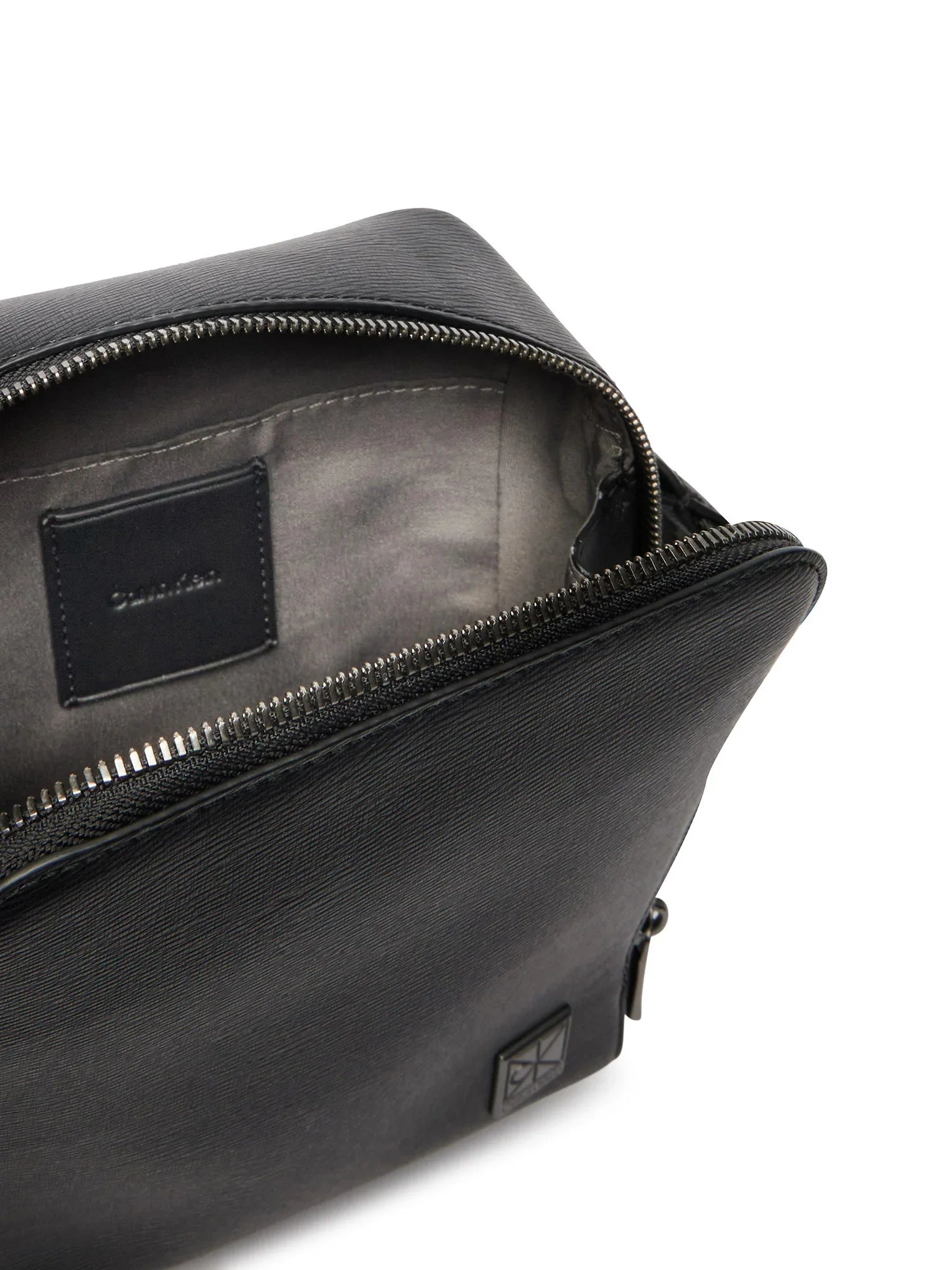 Calvin Klein borsa a tracolla uomo in ecopelle saffiano nero LV04D3293G UB1 Calvin Klein Accessori