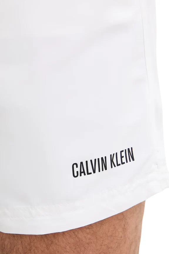 Calvin Klein boxer mare uomo con fascia logata bianco LV00N61015 100 Calvin Klein Beachwear
