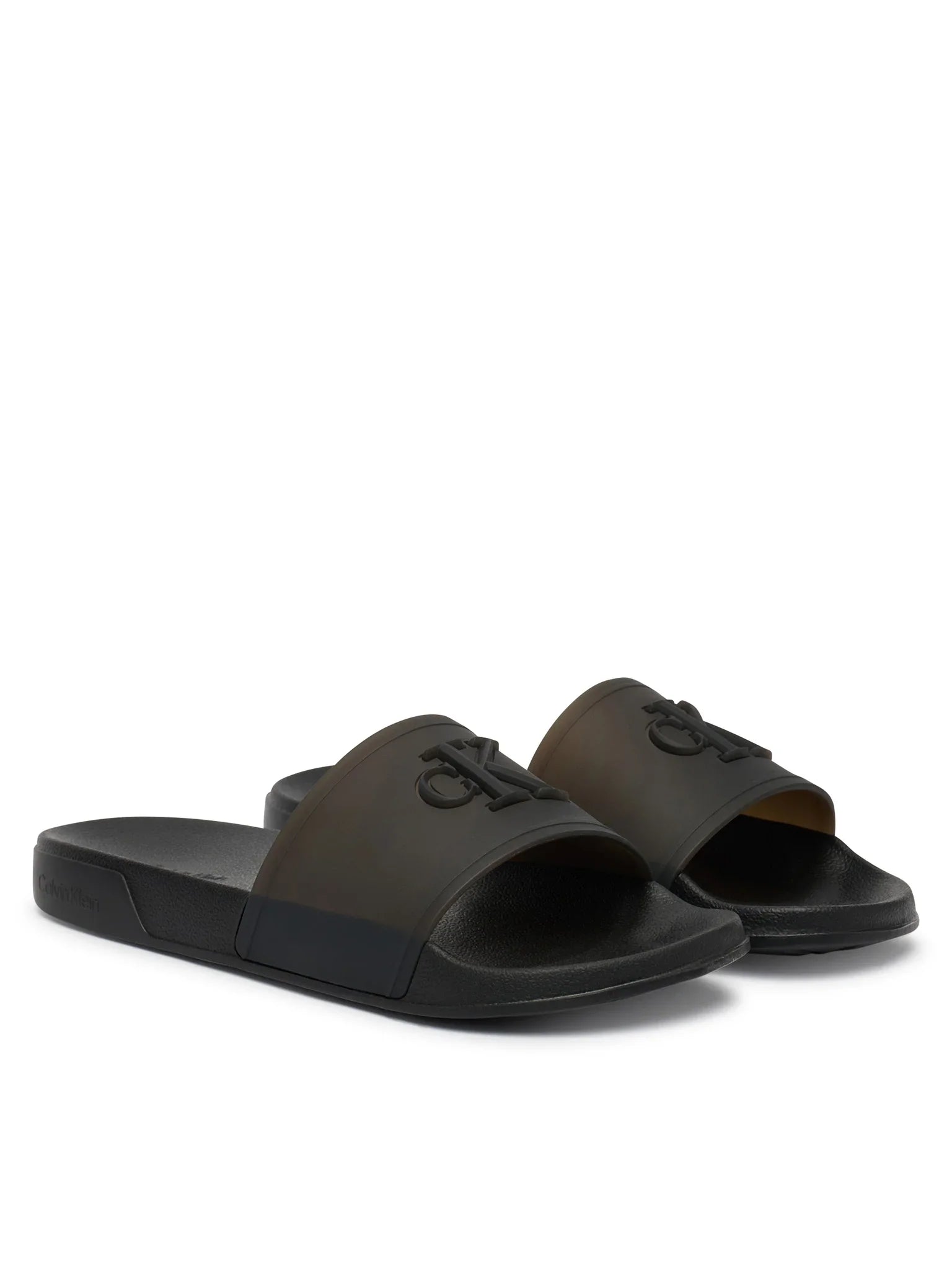Calvin Klein ciabatte in gomma donna con logo nero HW0HW02959 0GJ Calvin Klein Footwear