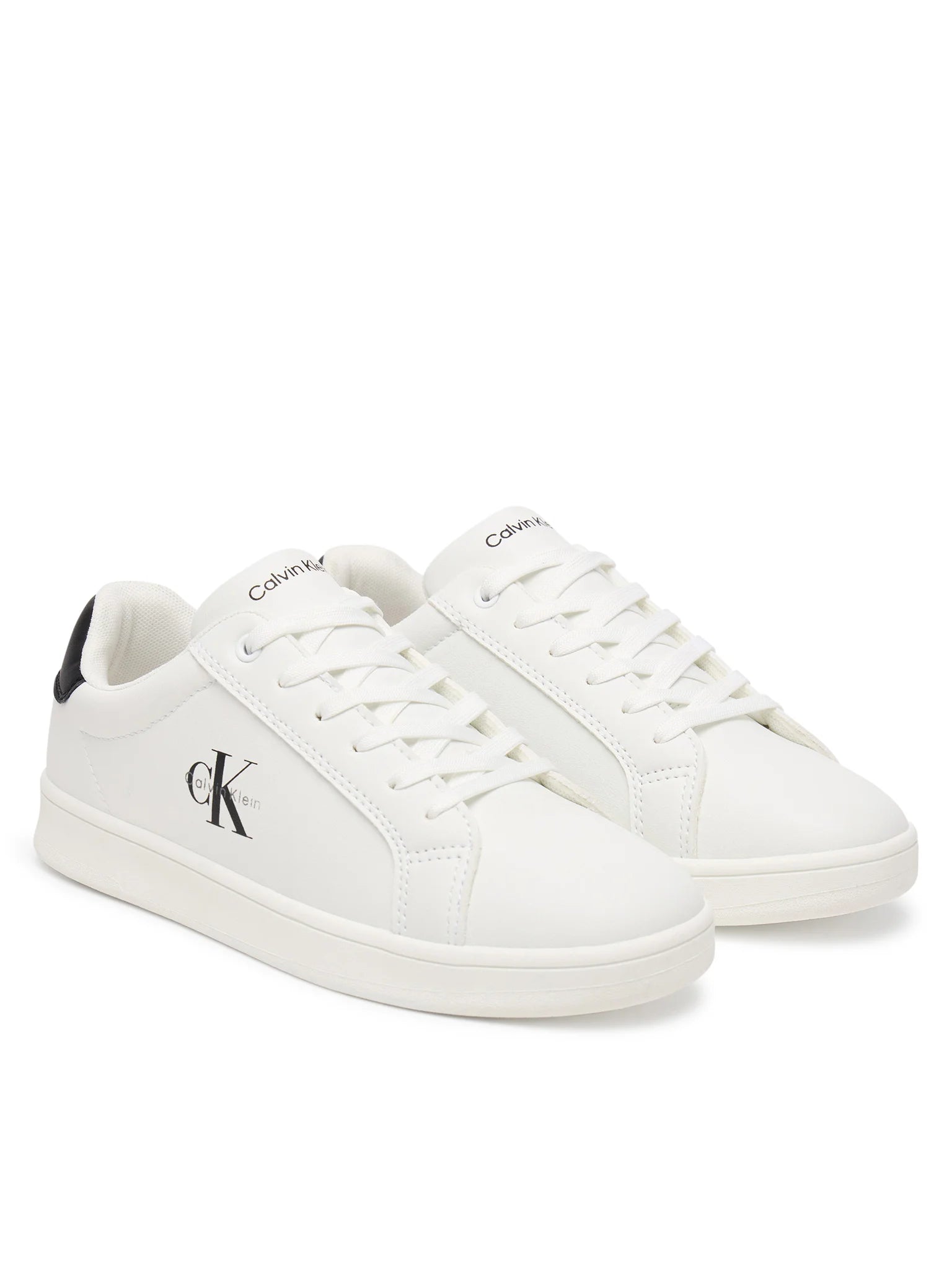 Calvin Klein Jeans sneakers bambino in ecopelle bianco V3X9-83284-1355 X002 Calvin Klein Footwear
