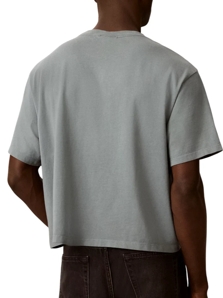 Calvin Klein Jeans T-shirt uomo manica corta con logo verde LV04RC249G 5K3 Calvin Klein Jeans