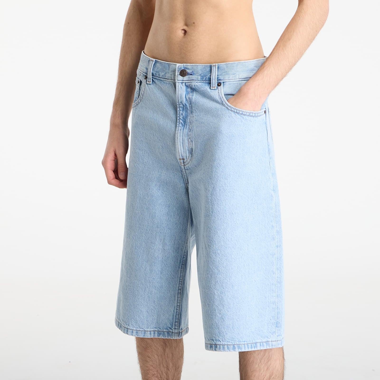 Calvin Klein Jeans bermuda uomo in denim lavaggio blu chiaro LV04RF736G WEI Calvin Klein Jeans