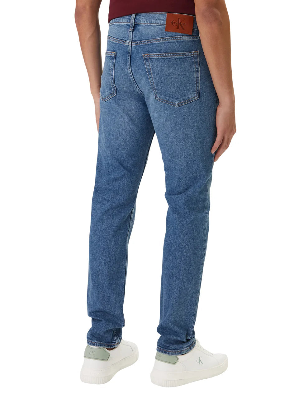 Calvin Klein Jeans jeans uomo Tapered lavaggio medio LV04RF949G EFD Calvin Klein Jeans