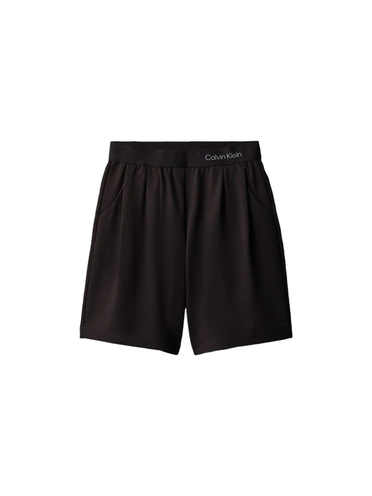 Calvin Klein Jeans bermuda bambina Punto Milano nero LVCKSJC21G BEH Calvin Klein Jeans