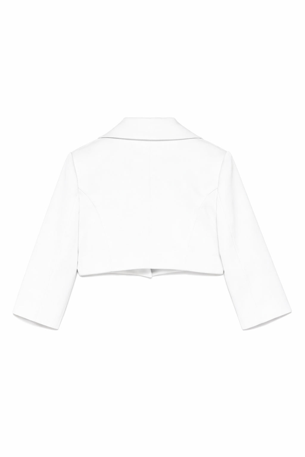 Colori Chiari giacca elegante bambina in mikado bianco latte FL808482-4844 15 COLORICHIARI