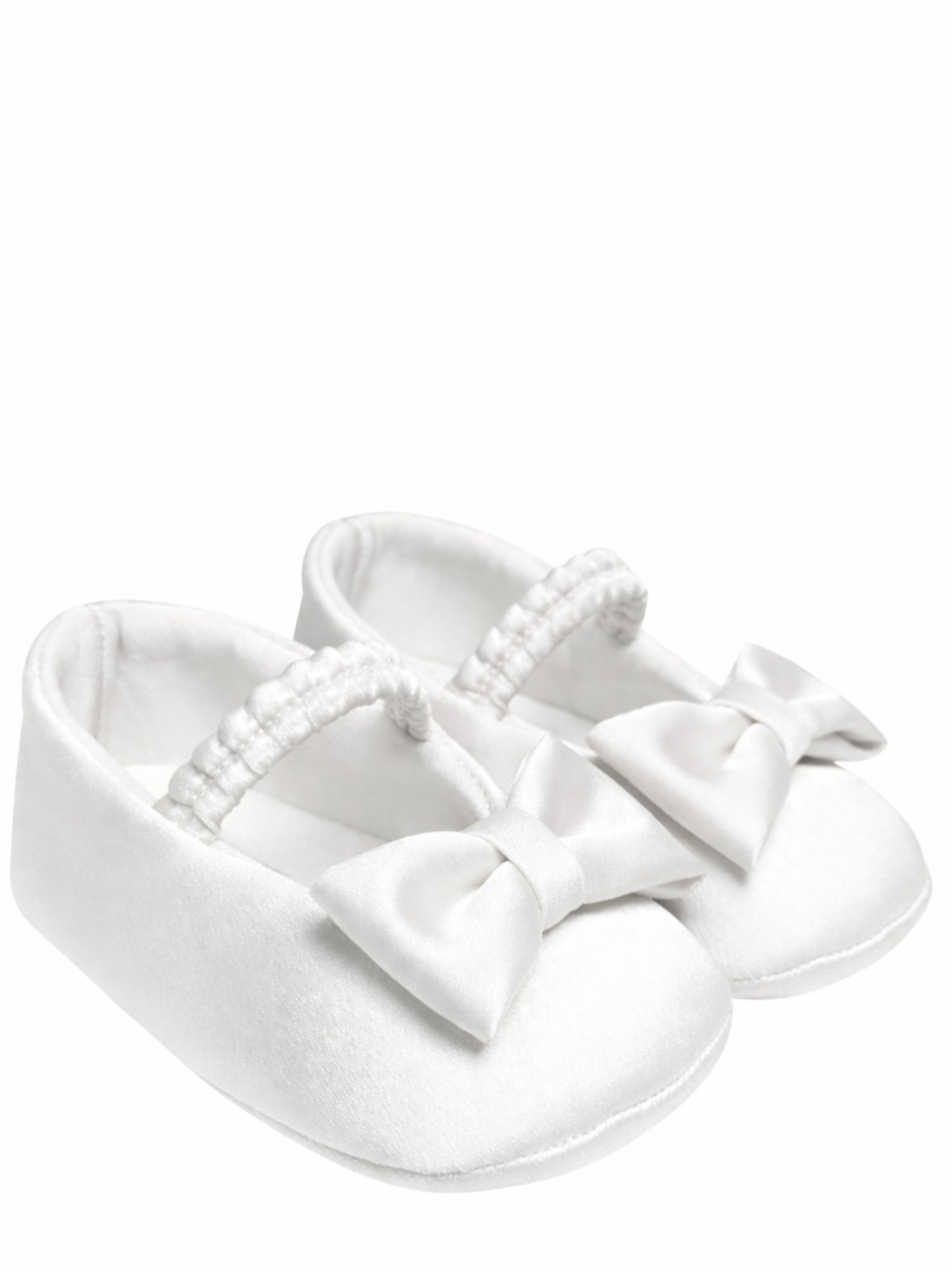 Colori Chiari ballerine satin con fiocco bianco latte FN958511-4844 15 COLORICHIARI