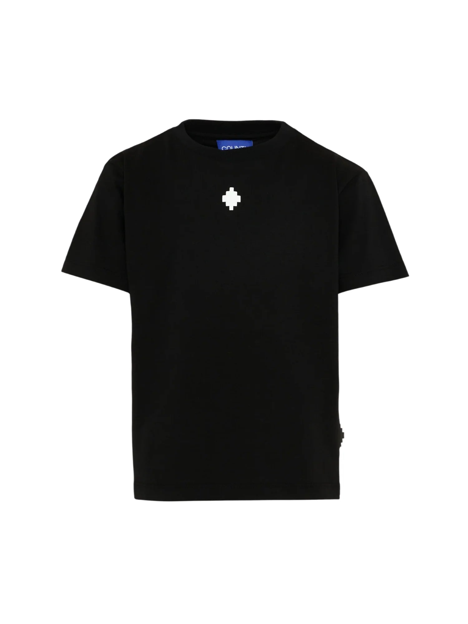 County of Milan T-shirt bambino manica corta stampa iconica nero S6CMJBTH008 110 COUNTY OF MILAN KIDS