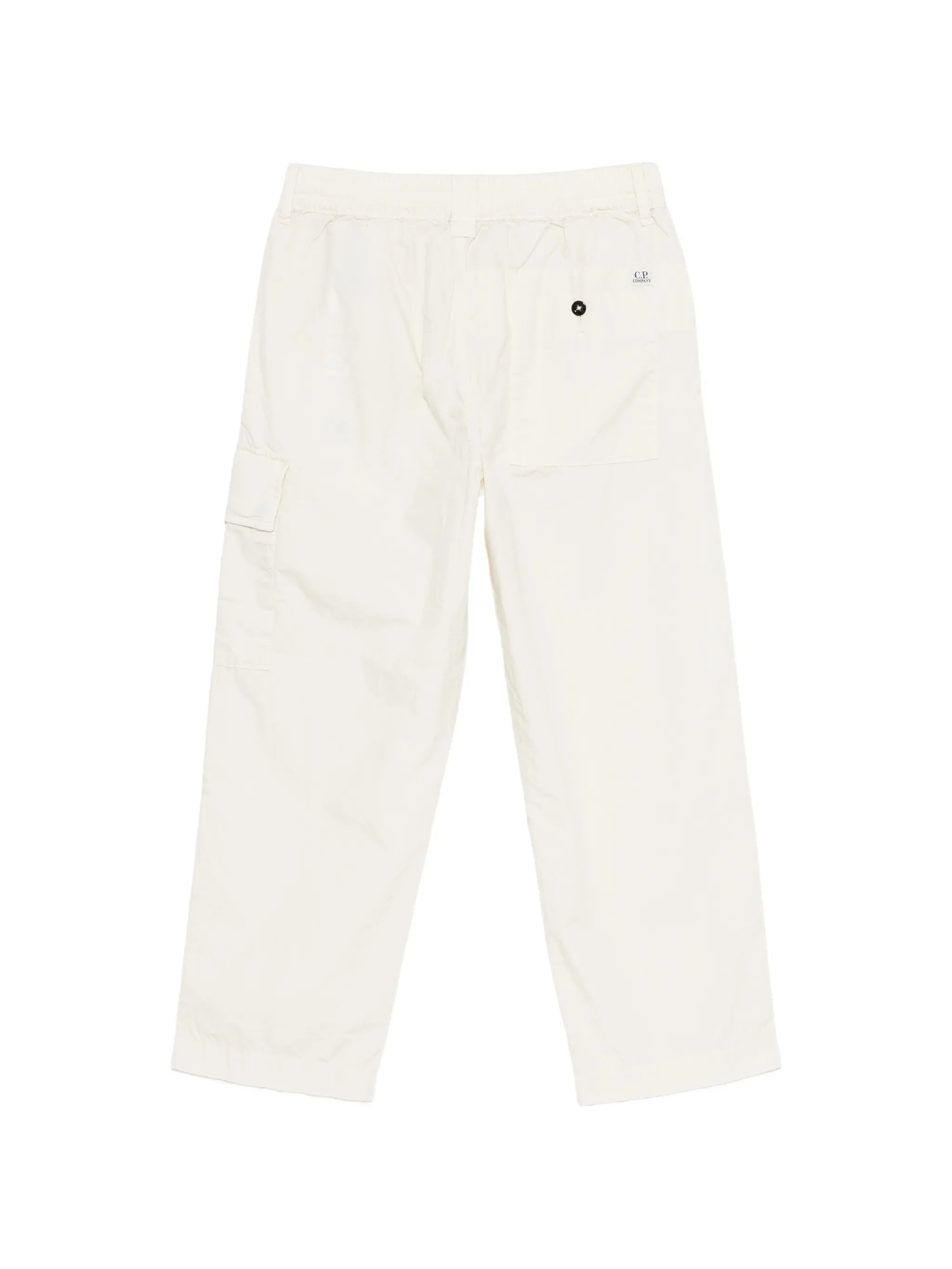 C.P. Company pantaloni bambino in gabardine ecrù CUP014-LLC05 10203 C.P. COMPANY U16