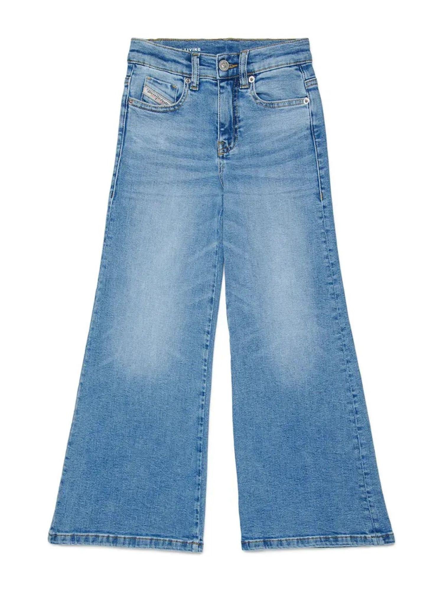 Diesel jeans bambina wide leg lavaggio chiaro J00816-KXBSX K01 DIESEL