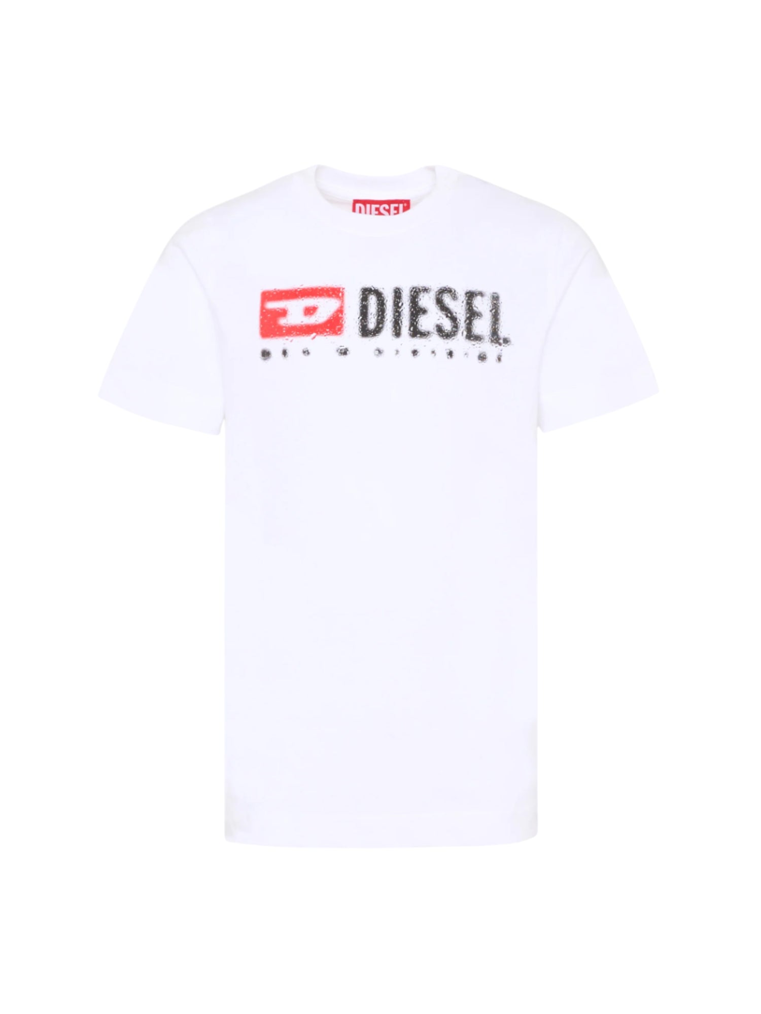Diesel T-shirt bambino manica corta bianco J02475-00YI9 K100 DIESEL