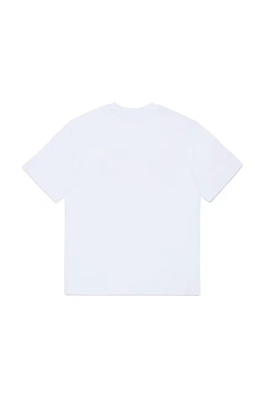 Diesel T-shirt bambino Thide stampa logo bianco J02587-0GRAI K100 DIESEL