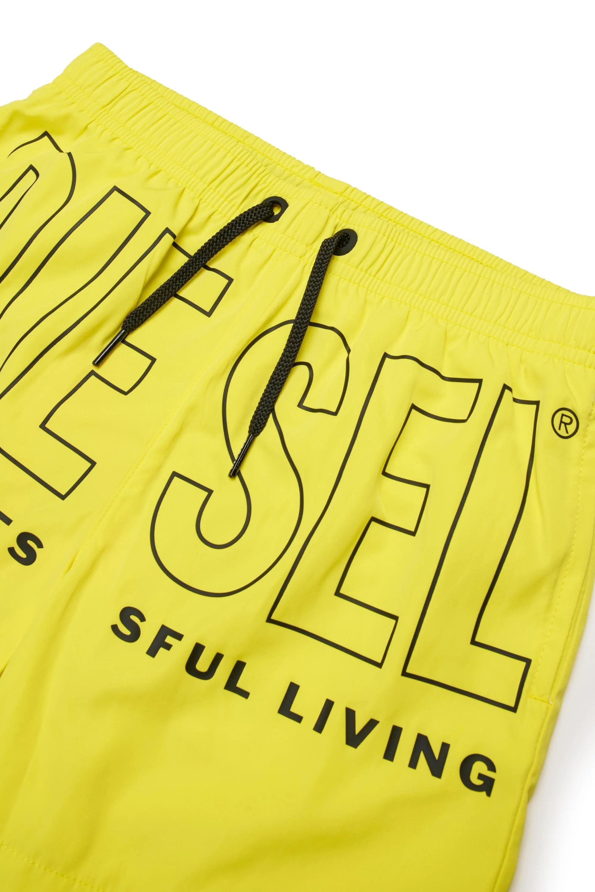 Diesel boxer mare bambino con logo giallo J02699-KXBPB K217 DIESEL