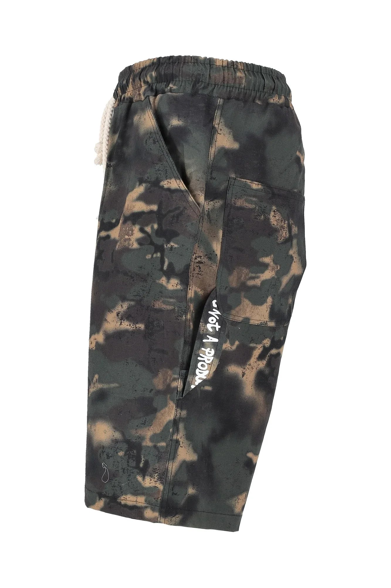 Disclaimer bermuda uomo in fantasia camouflage verde beige 55478 MIMETIC DISCLAIMER