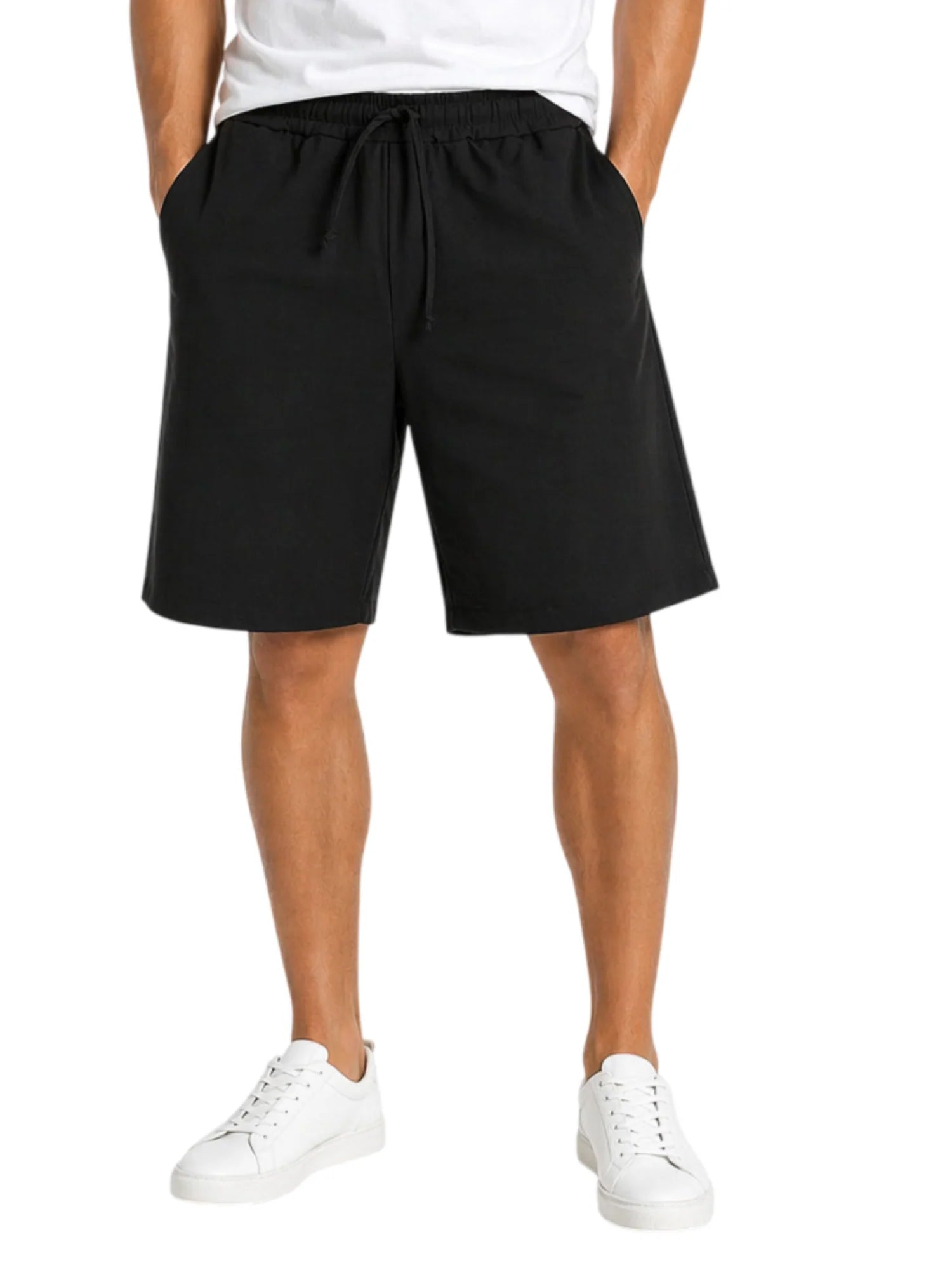 Disclaimer bermuda uomo con coulisse nero 55498 NERO DISCLAIMER