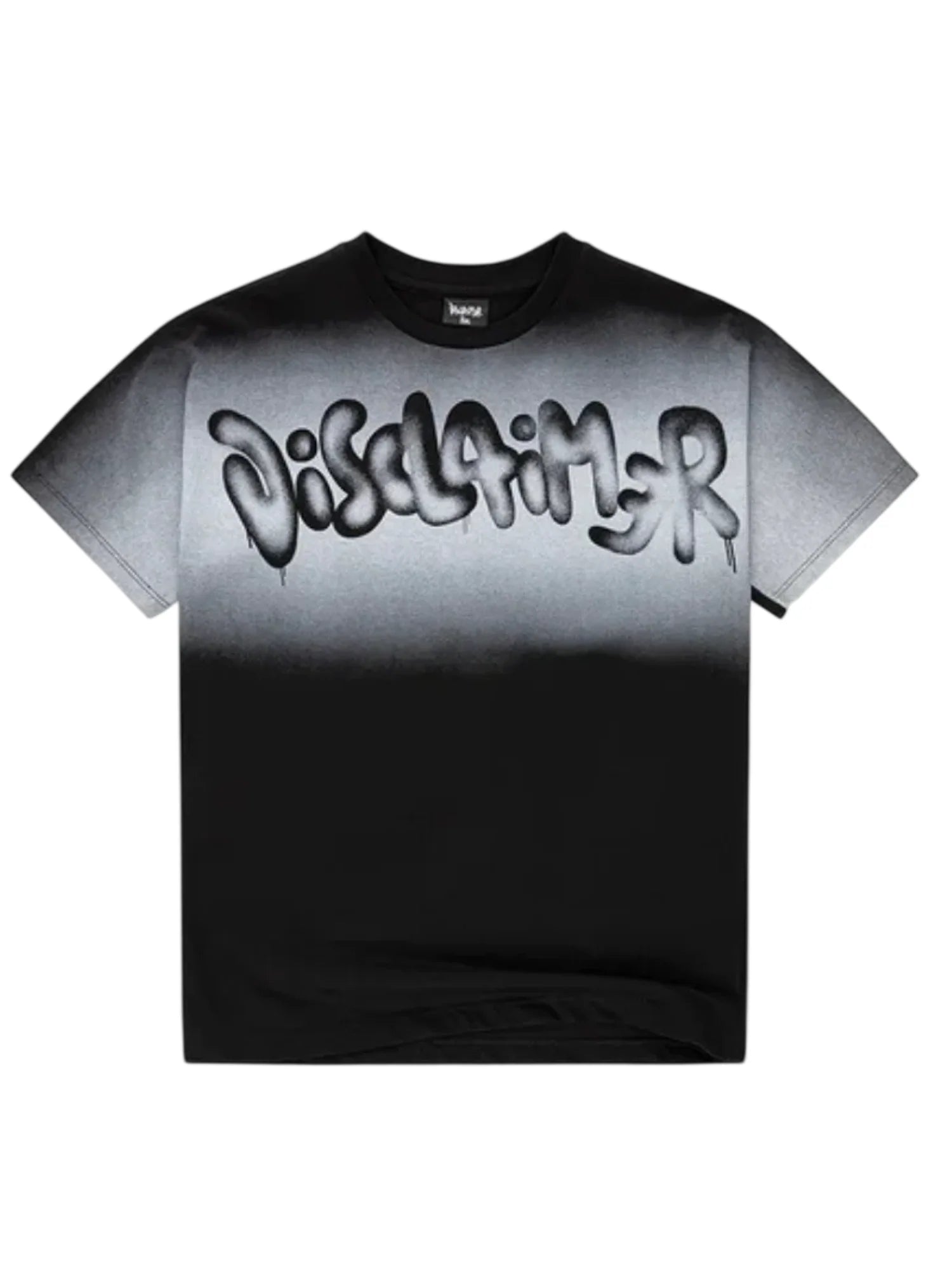 Disclaimer T-shirt bambino in jersey stampa logata nero 58815 NERO-ST.BIANCA DISCLAIMER