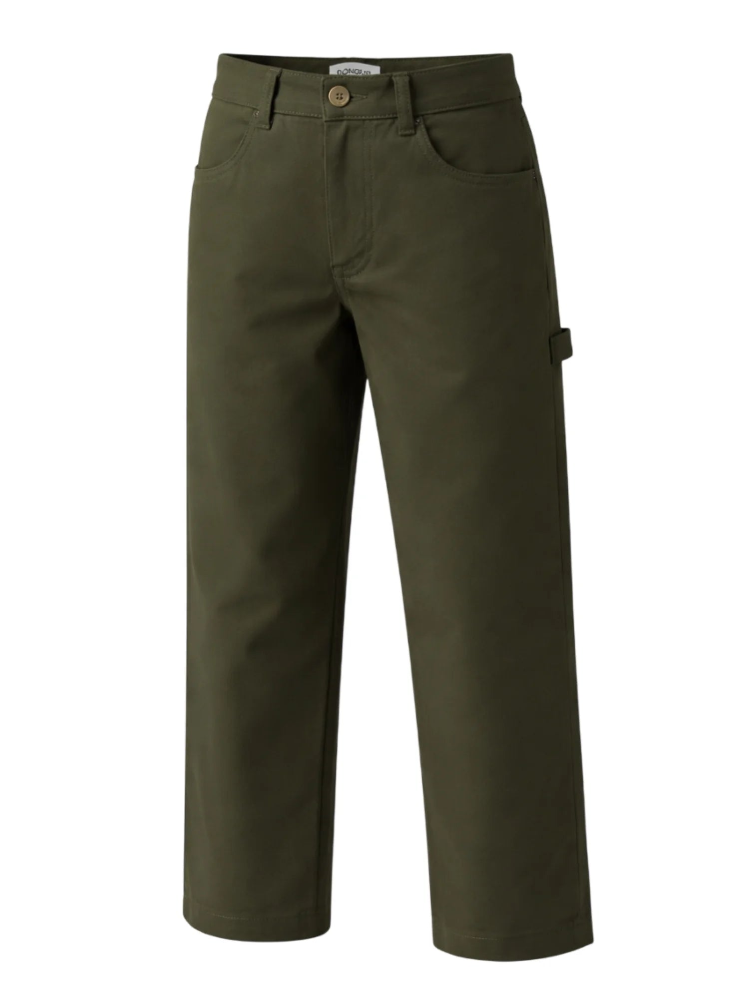 Dondup pantaloni bambino gamba dritta verde militare DMPA1810CE039 1004 DONDUP