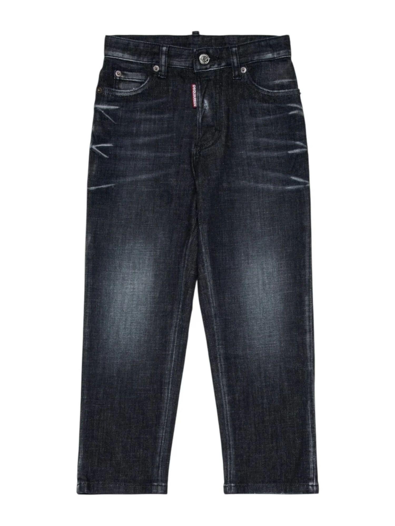 Dsquared2 jeans bambino slim lavaggio nero DQ2241-D0ABS DQ02 DSQUARED2