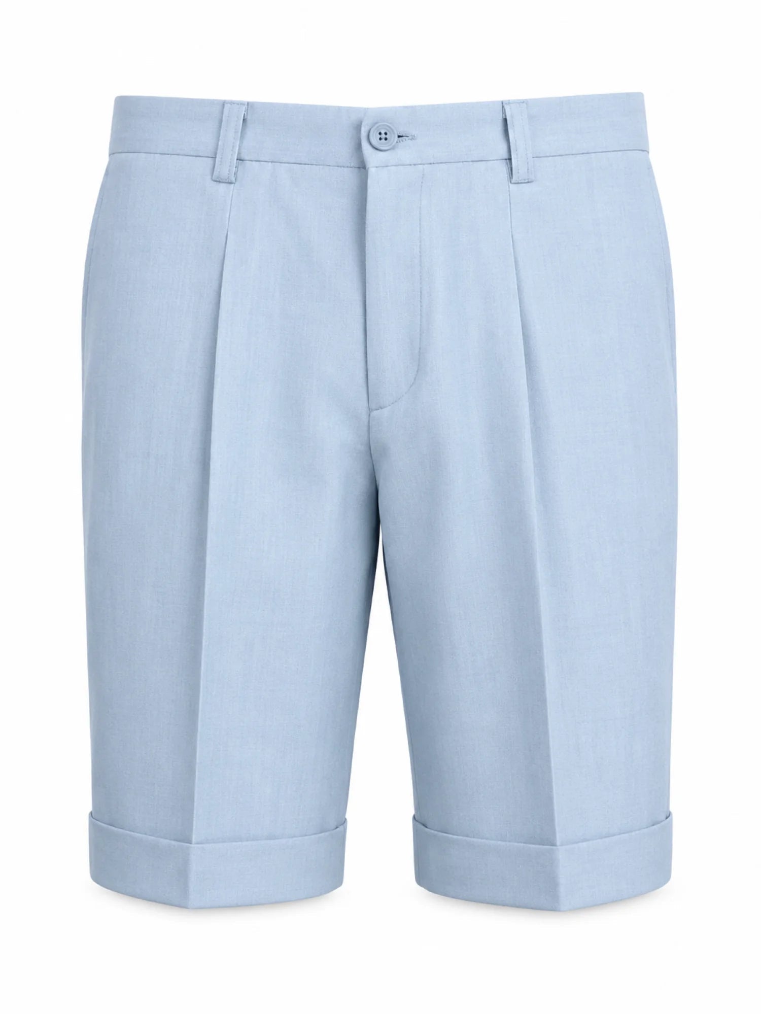 Emanuel Pris bermuda bambino misto lino celeste EBM5130B CIELO EMANUEL PRIS