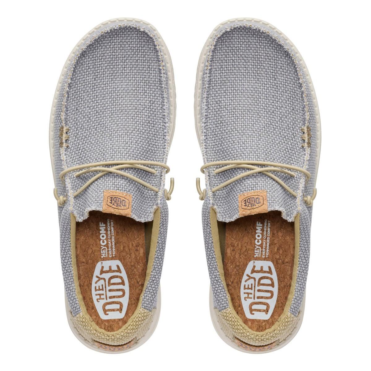 Hey Dude mocassino uomo Wally Braided grigio beige 40003 1YF HEY DUDE