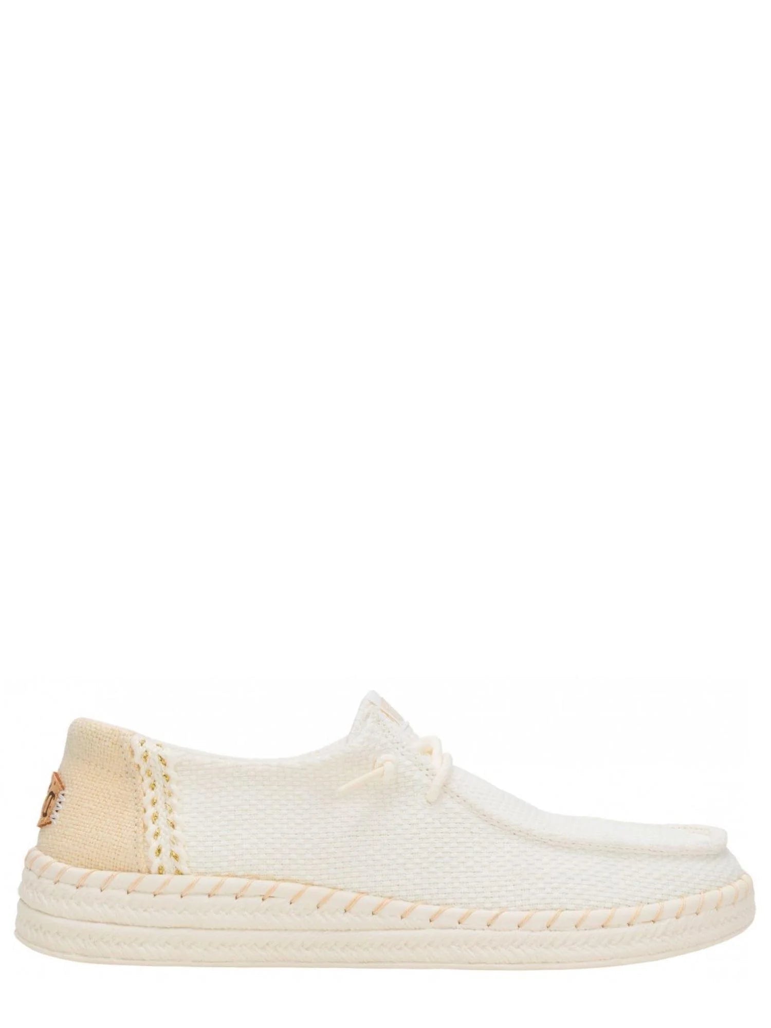 Hey Dude mocassino donna Wendy Espadrille Woven panna 43681 100 HEY DUDE