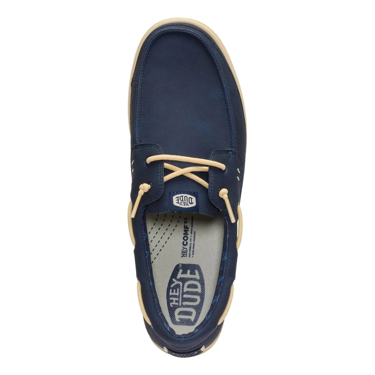 Hey Dude mocassini Harbor Lo Classic in ecopelle blu 45139 4ZQ HEY DUDE