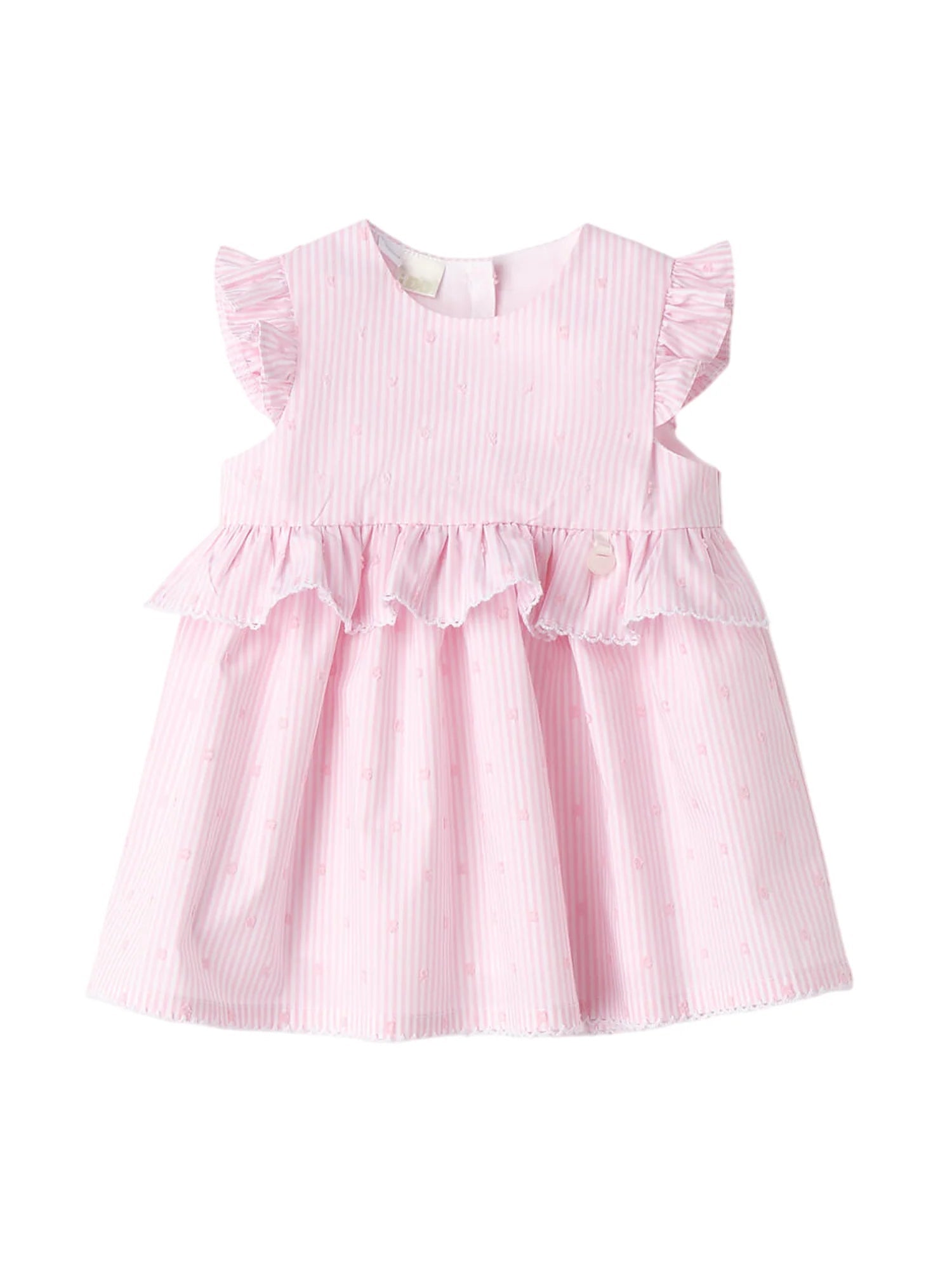 iDo abito neonata in fantasia a righe rosa 4G087 2738 iDO