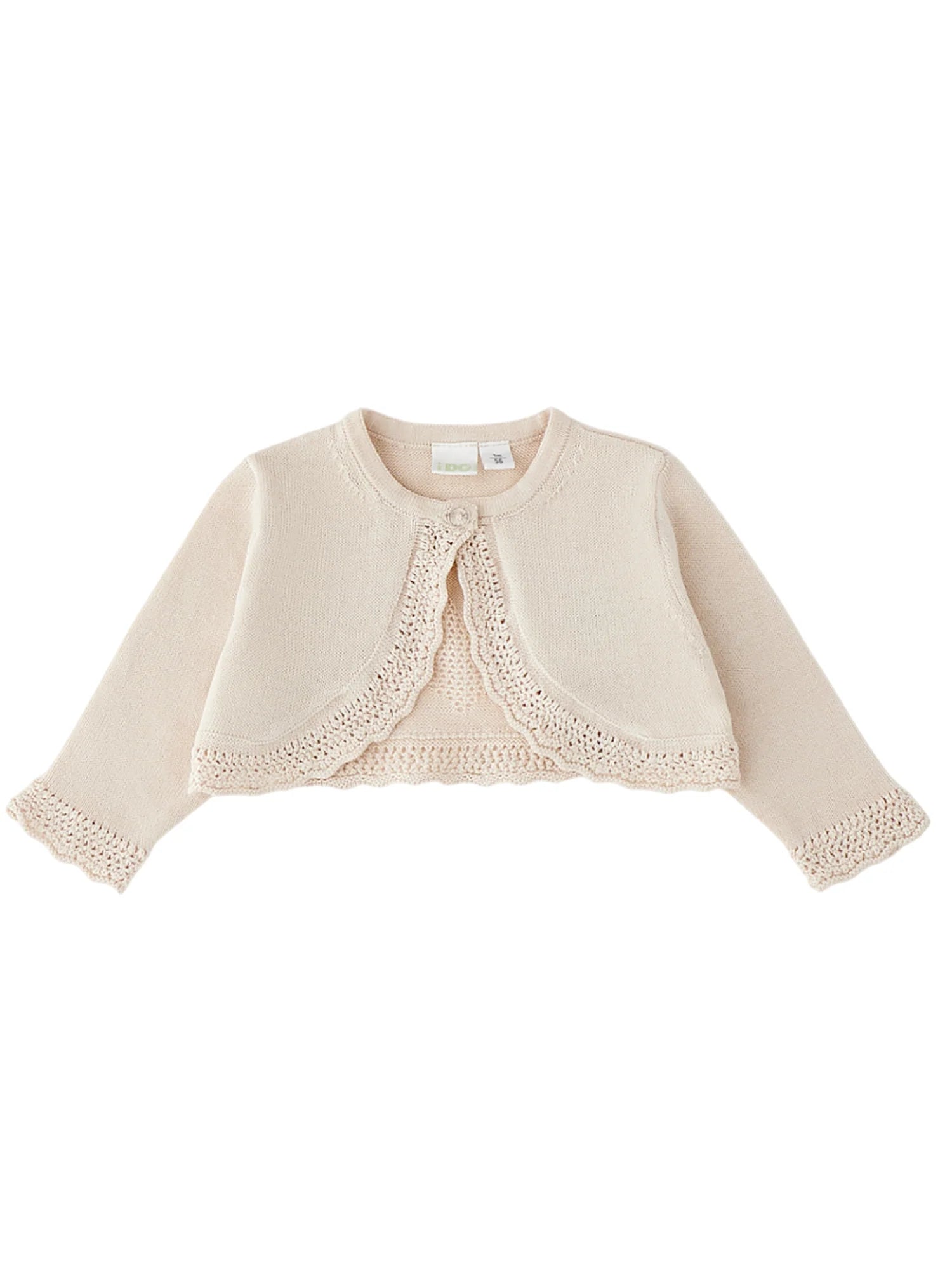 iDo cardigan crop neonata beige 4G129 2911 iDO