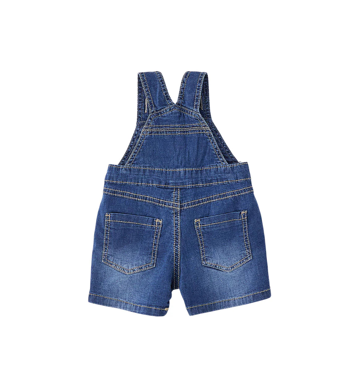 iDo salopette neonato in denim lavaggio blu 4G176 7410 iDO