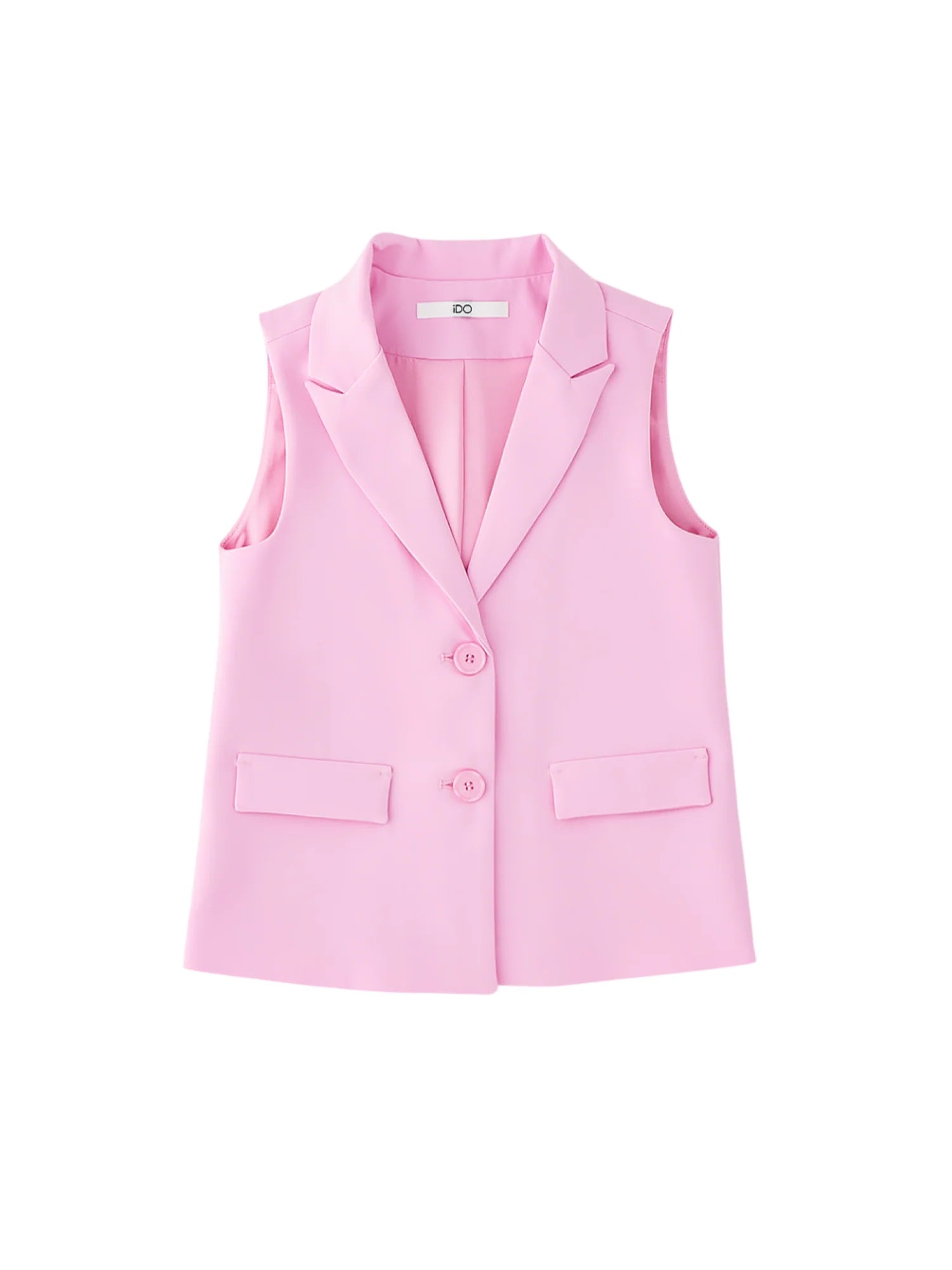 iDo gilet bambina con tasche rosa 4G400 2419 iDO